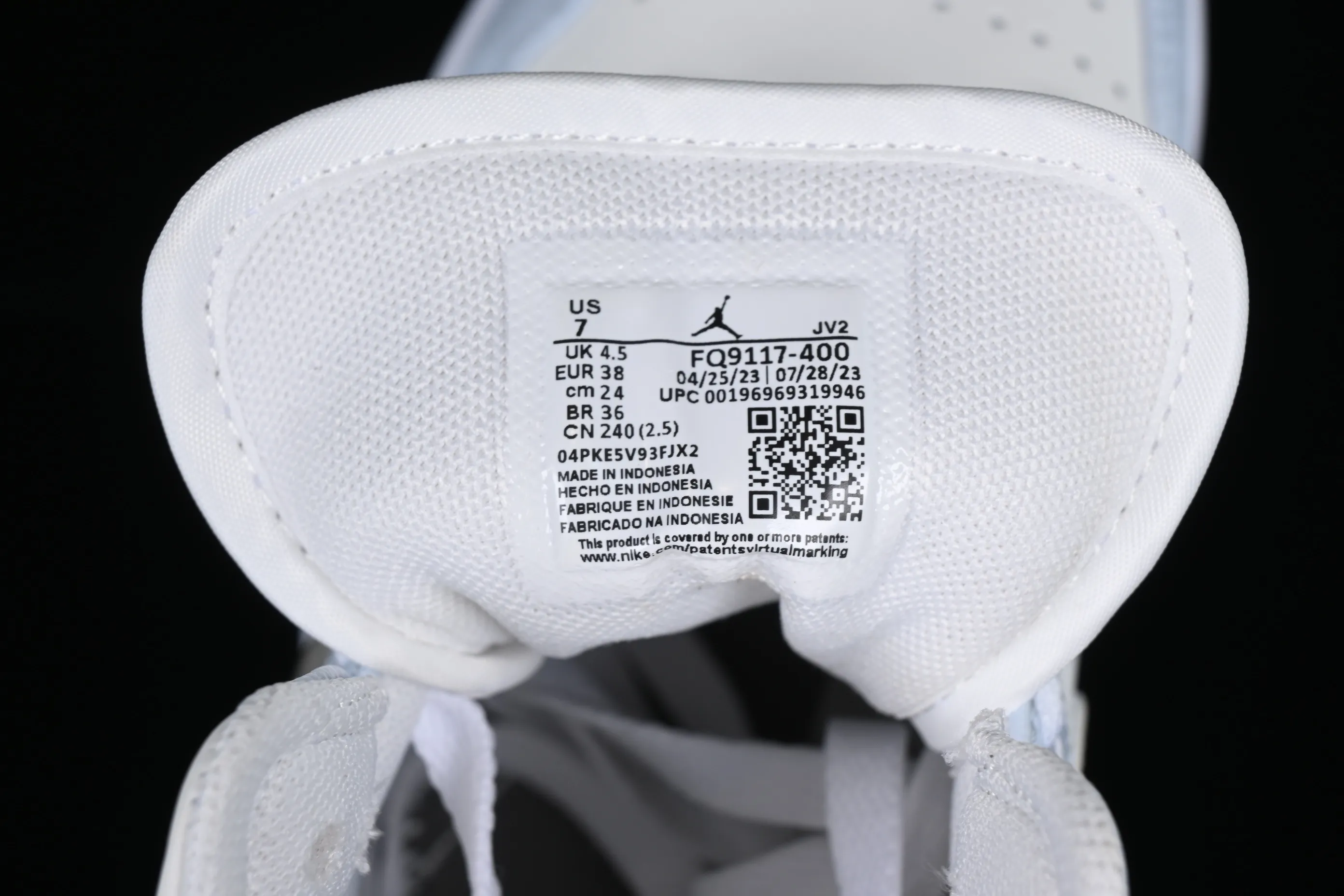 All categories Air Jordan Jordan series basketball shoes Air Jordan 1 Mid Air Jordan 1 Mid GS "Glitter Swoosh" AJ1 Joe 1 ice blue crystal Zhongbang basketball shoes FQ9117-400